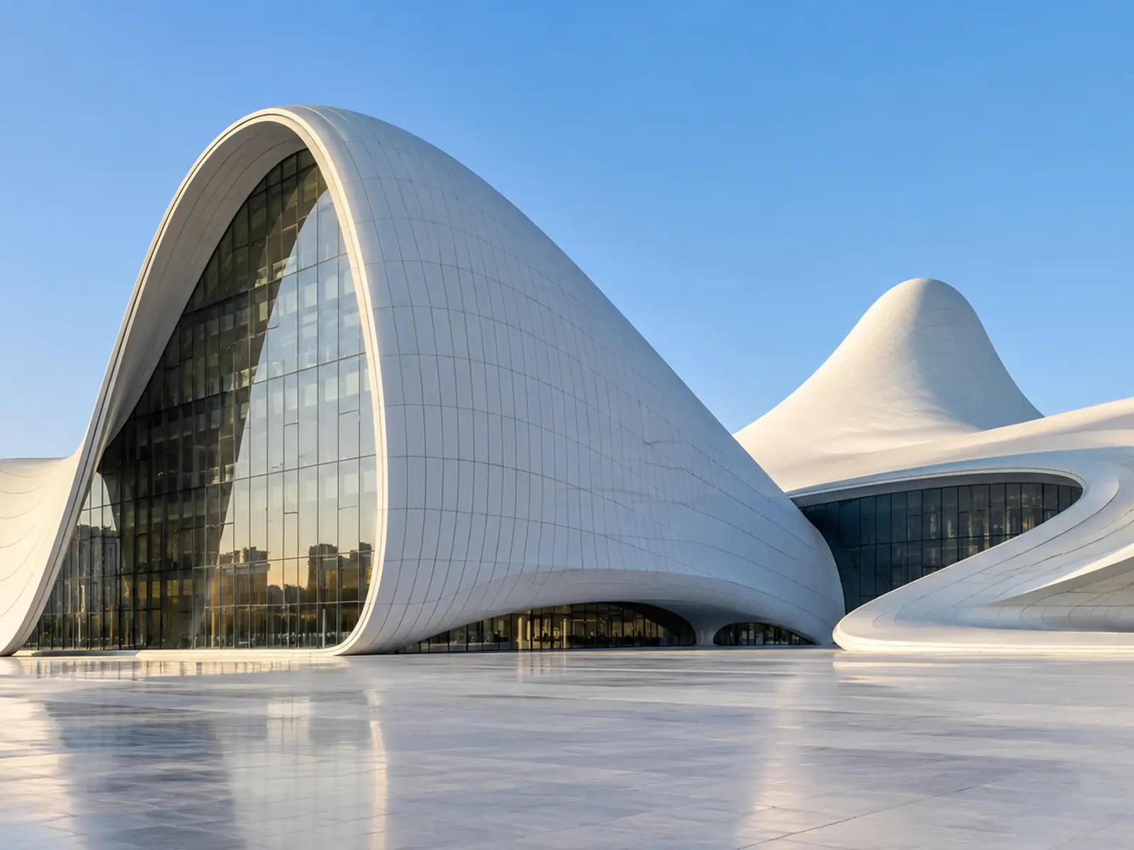 Heydar Aliyev Center in Baku, a highlight of every Baku tour